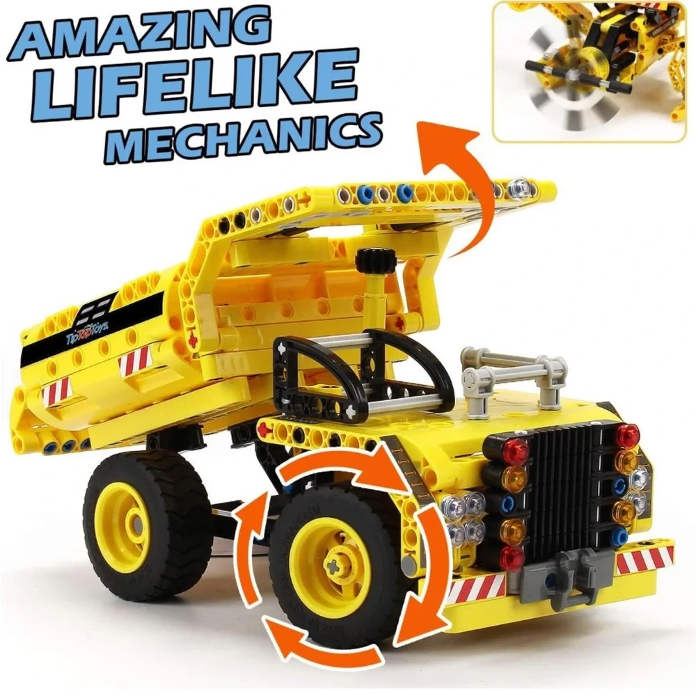 NEW STEM Toys Building Set for Kids 8-12 (361 pcs) Construction Engineering Kit